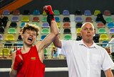 Lietuvos jaunučiai boksininkai Europos čempionate iškovojo dvi pergales