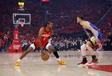 „Rockets“ įveikė Butlerį praradusią „Warriors“
