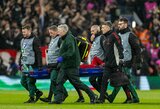 Smūgis „Liverpool“: paaiškėjo, kiek laiko rungtyniauti negalės traumą patyręs Ekitike