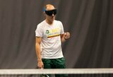 Pirmoji aklųjų teniso pasaulio čempionato diena: Lietuvos rinktinės kraityje – gražios pergalės ir apmaudūs pralaimėjimai