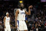 Iš didelio deficito išlipusi „Clippers“ palaužė „Warriors“ 