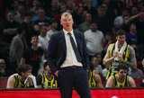 Jasikevičius sureagavo į pasipiktinimą dėl išsakyto komentaro