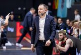 Giedrius Žibėnas: „Išlaikėme žaidėjus šviežius ir varžovai neatlaikė intensyvumo“