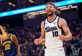 D.Sabonio vedama „Kings“ paskutinę sekundę nusileido „Warriors“