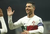 C.Ronaldo pelnė dublį, o Portugalijos rinktinė pasismagino Bosnijoje