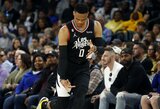 Sezono rungtynes sužaidęs R.Westbrookas vedė „Clippers“ į pergalę