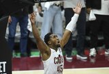 Tritaškių rekordą fiksavusią „Cavaliers“ į pergalę ištempė Mitchellas