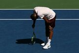 Trečioji „US Open“ raketė netikėtai krito prieš Chačanovą