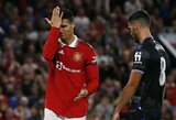 Europos lyga: C.Ronaldo ir Casemiro pradėjo rungtynes startinėje sudėtyje, tačiau „Man Utd“ neatsilaikė prieš „Real Sociedad“