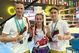 M.Bazytė kovos dėl pasaulio jaunučių muaythai čempionato aukso, R.Didika pelnė bronzą