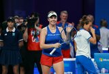 Čekija pirmoji žengė į Billie Jean King taurės pusfinalį