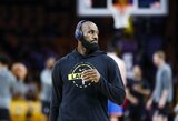 LeBronas: „Jei reikėtų rinkti geriausią visų laikų žaidėją, pasirinkčiau save“