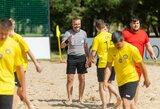 Lietuvis pakviestas teisėjauti elitiniame paplūdimio futbolo rinktinių turnyre Moldovoje