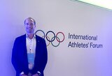 M.Griškonis dalyvavo Tarptautiniame sportininkų forume Lozanoje