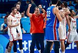 Erginas Atamanas kirto FIBA organizacijai: „Tas komandų reitingas yra visiška nesąmonė“