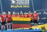 Lietuvos badmintonininkai baigė Europos jaunimo čempionatą