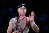 Mažai poilsio turėjusi Rybakina eliminavo Andrejevą, Svitolinai nepavyko patekti į finalą