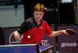 Europos jaunių ir jaunučių stalo teniso čempionate prasitęsė lietuvių nesėkmių ruožas