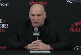 Dana White'as išjuokė MVP ir PFL susijungimą: „Mes esame visai kitoje lygoje“
