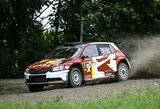 Prizininkų gretose „Rally Žemaitija“ baigusį G.Notkų maloniai nustebino lenkų greitis ant žvyro