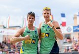 Įspūdingą žygį surengę tinklininkai Palubinskas ir Piešina – Europos U22 čempionato pusfinalyje
