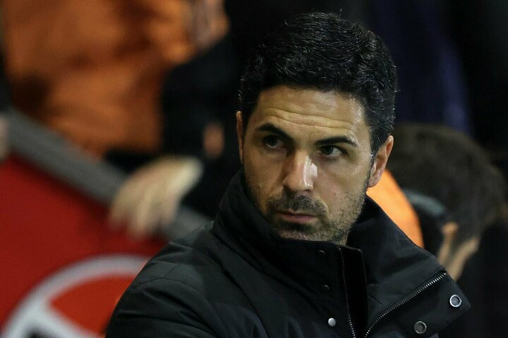 Arteta po pralaimėjimo prieš ketvirtos lygos komandą auklėtiniams priekaištų neturėjo 