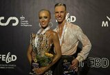 Šokėjai Mlinskas ir Rudnickaitė tapo Europos vicečempionais