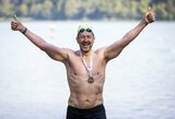Žaliuosiuose ežeruose įvyko išskirtinė gamtos ir sporto šventė „Vilniaus plaukimo maratonas 2022“