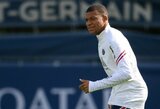 PSG klubas įtraukė K.Mbappe į sudėtį sekmadienio rungtynėms 