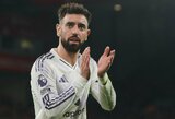 Bruno Fernandesas apie „Manchester United“ bandymą jį parduoti: „Tai mane įskaudino“