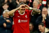 „Liverpool“ nereikalingu tapęs Darwinas Nunezas domina kitų šalių grandus