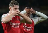 Antrajame kėlinyje užsikūrusi „Arsenal“ nepaliko vilčių „Atletico“