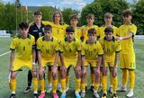 Lietuvos U-15 futbolo rinktinė lygiosiomis sužaidė su Malta