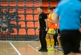 Lietuvos U-19 futsal rinktinės treneris E.Alimkinas: „Druskininkuose pavyko tikrai daug gerų dalykų“
