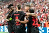 Schickas pelnė „hat-tricką“, o „Bayer“ sutriuškino „RB Leipzig“