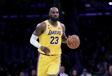 „Lakers“ legenda: „LeBronas vis dar yra geresnis už 95 proc. lygos žaidėjų“