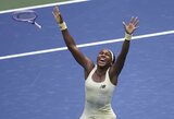Įkvėpimo iš Tiafoe pasisėmusi Gauff atsitiesė po pralaimėto seto ir žengė į „US Open“ pusfinalį