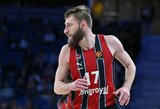 Radzevičius išsiskyrė kova dėl kamuolių