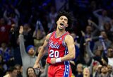„Thunder“ mainų pagalba gavo „76ers“ antrametį