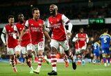 „Carabao“ taurės šešioliktfinalyje – „Arsenal“ komandos triuškinama pergalė