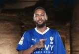 Neymaras oficialiai pristatytas „Al-Hilal“ komandos: „Esu čia, Saudo Arabijoje“