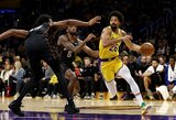 „Lakers“ debiutavęs S.Dinwiddie padėjo įveikti autsaiderius