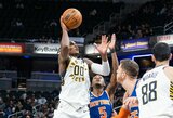 NBA mėnesio naujokais išrinkti „Pacers“ ir „Thunder“ atstovai