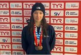 Varžybose Šefilde – E.Pašakinskaitės Lietuvos moterų plaukimo rekordas