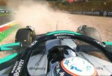 Piastri įtikinamai laimėjo sprinto kvalifikaciją Belgijoje, Hamiltoną ir „Mercedes“ pilotus ištiko nesėkmės