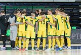 Patvirtinta Lietuvos futsal rinktinės sudėtis Šiaurės–Baltijos taurės turnyrui