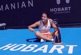Tasmanijos saloje triumfavusi E.Navarro į „Australian Open“ atvyks turėdama daugiausiai pergalių 2024 m.