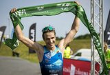 Atkakliame ir karštame Jonavos triatlone triumfavo G.Pajėda ir profesionalė iš Belgijos