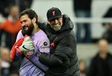 „Liverpool“ vartininkas Alissonas itin domina Saudo Arabijos klubą