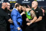 McGregoras ir Holloway stojo į akistatą: prireikė įsikišti apsaugai